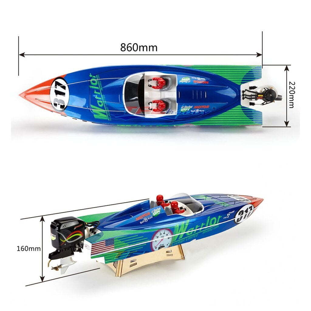 TFL Warrior RC Boat P1 Powerboat TFL P1